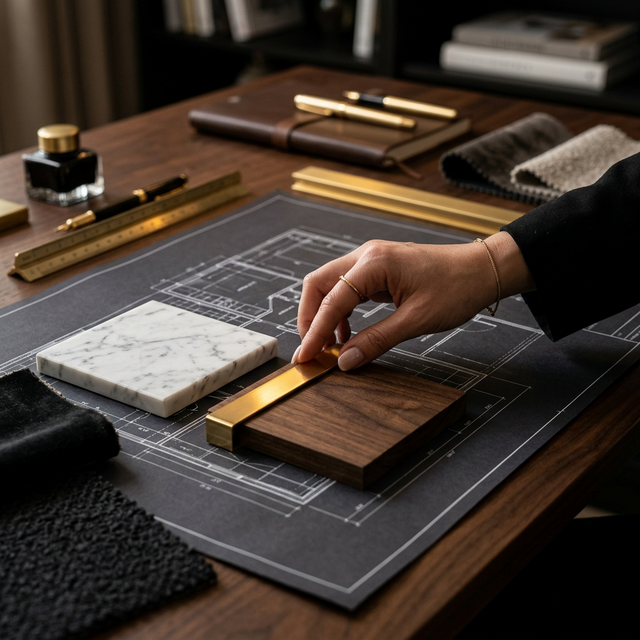 Diseño de Interiores y Acabados de Lujo